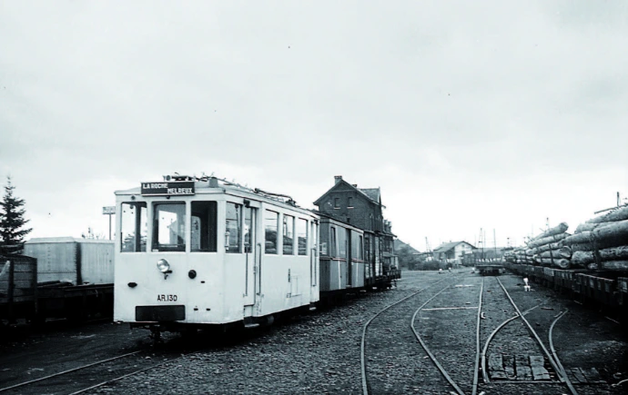 AR130 et son convoi de marchandises à Melreux