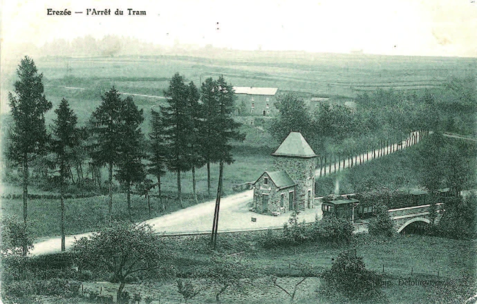 Rame mixte à Pont d'Érezée
