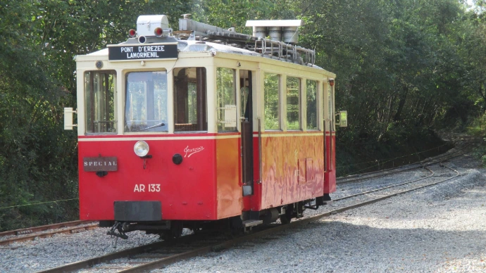 L'AR133 arrive à Lamormenil à l'issue des travaux