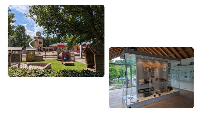 Plaine de jeux et musée du Tramway Touristique de l'Aisne