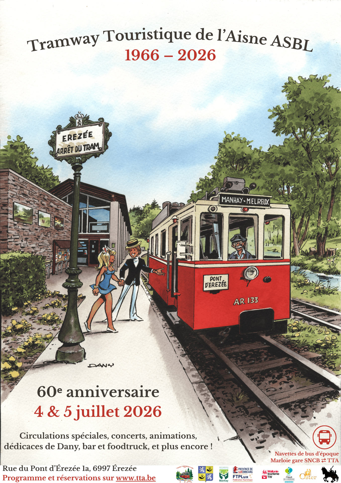 Affiche des 60 ans du TTA