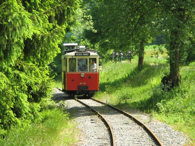 Wallonie insolite tramway touristique Melreux Manhay